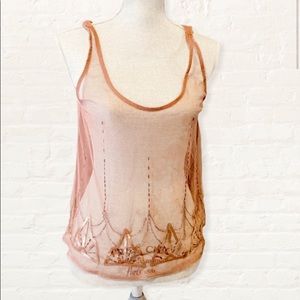 purple sequin fashion tank